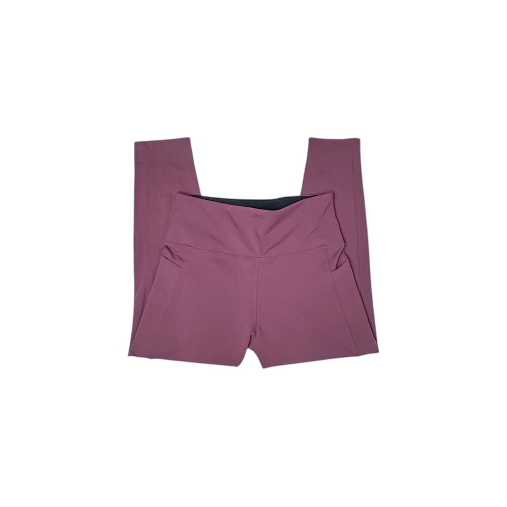 Tuff Athletics Purple Cropped Leggings - Size Small